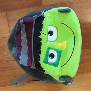 Halloween Plush Frankenstein Backpack